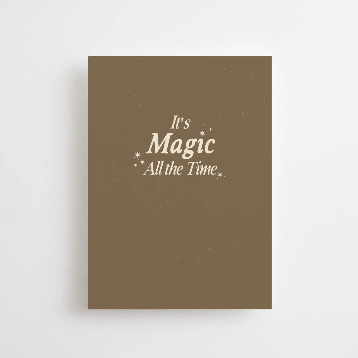 Anna Cosma Grusskarte MINI - it's magic all the time