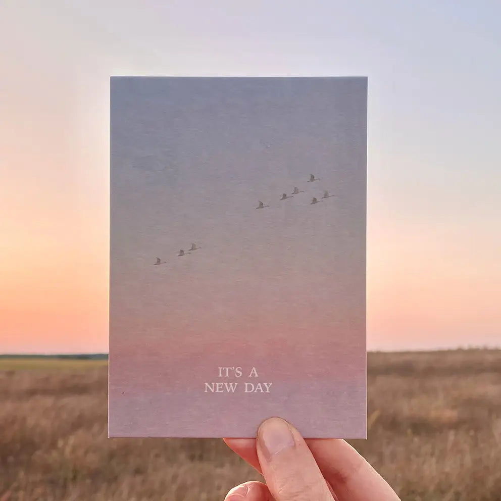 Anna Cosma Postkarte - It's a New Day