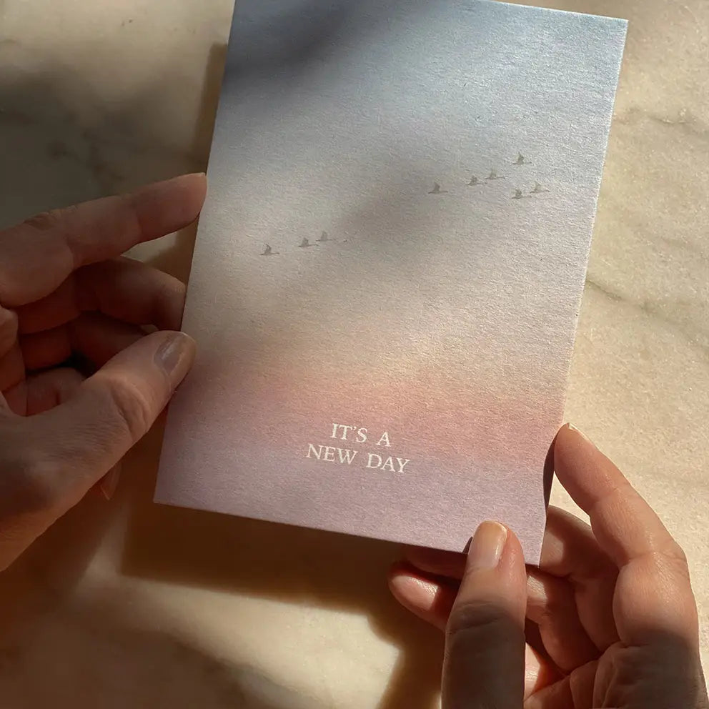 Anna Cosma Postkarte - It's a New Day