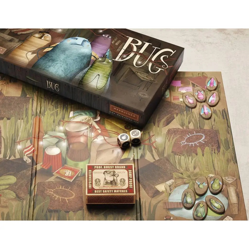 Marbushka Brettspiel - Bugs