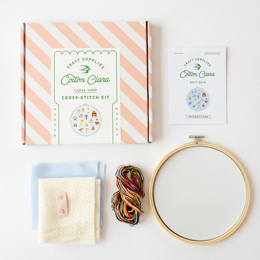 Cotton Clara - Kreuzstich XMAS DIY Set