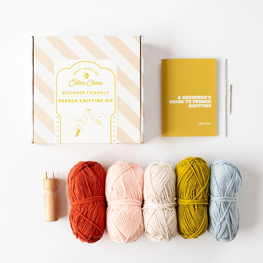 Cotton Clara - French Knitting DIY Set