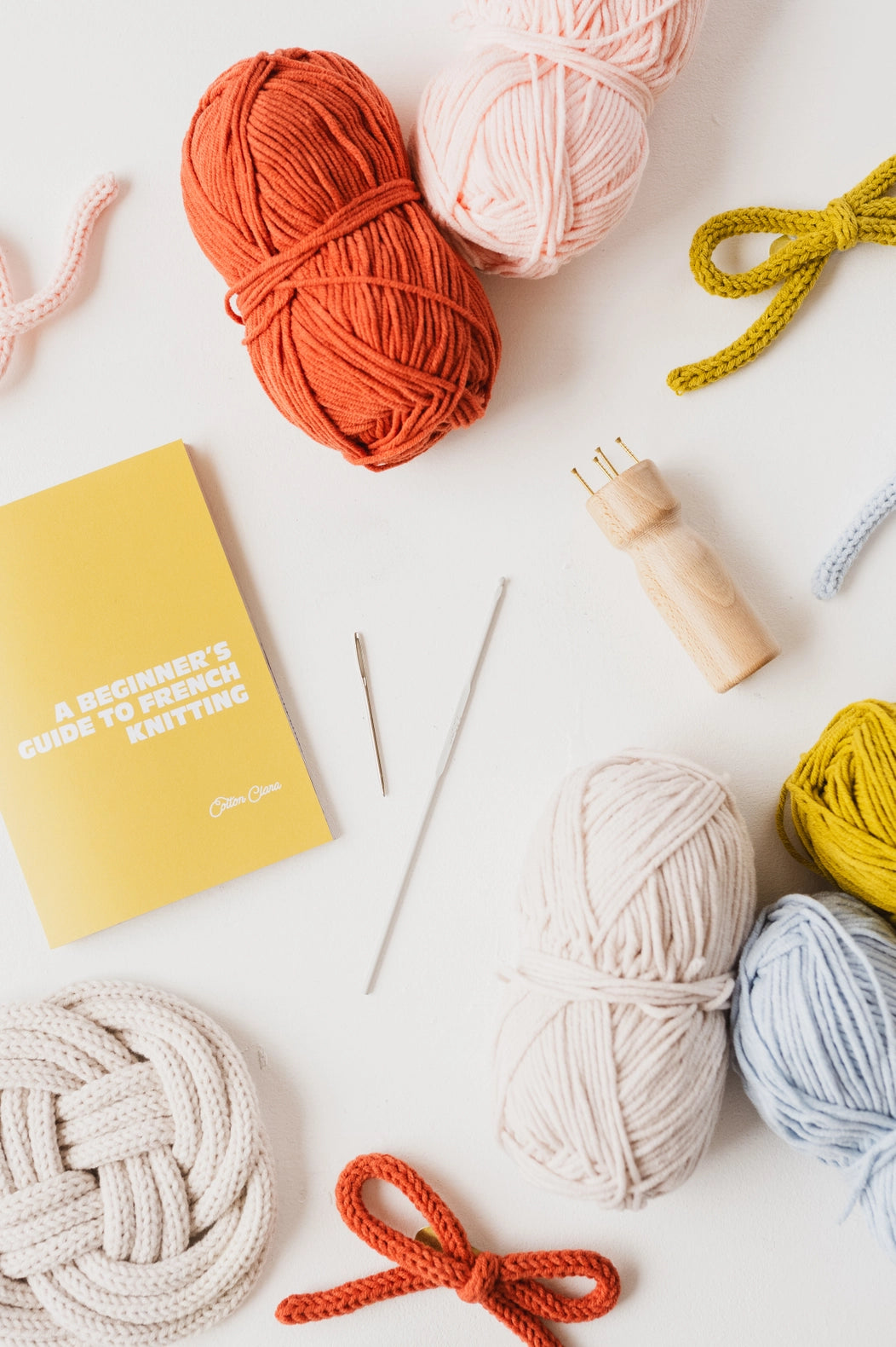 Cotton Clara - French Knitting DIY Set