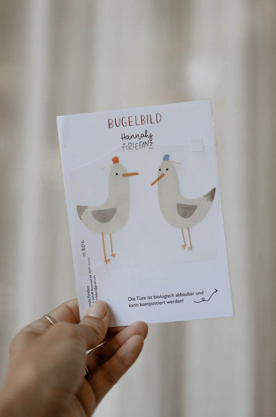 Hannahs Firlefanz- verschiedene Bügelbilder