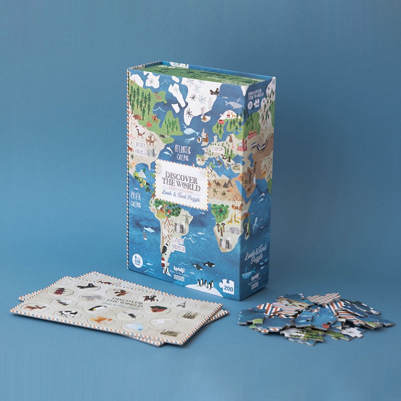 Londji Puzzle - Discover the World