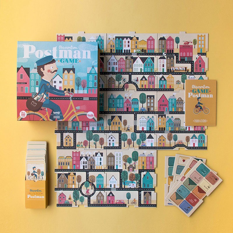 Londji Brettspiel - Postman