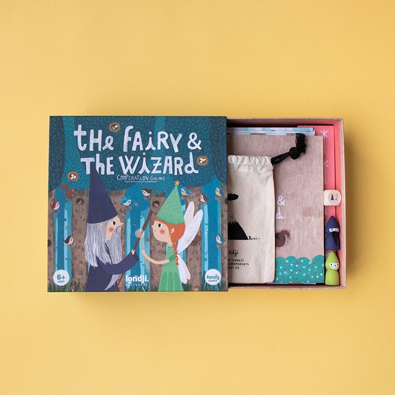 Londji Brettspiel - The Fairy & the Wizard
