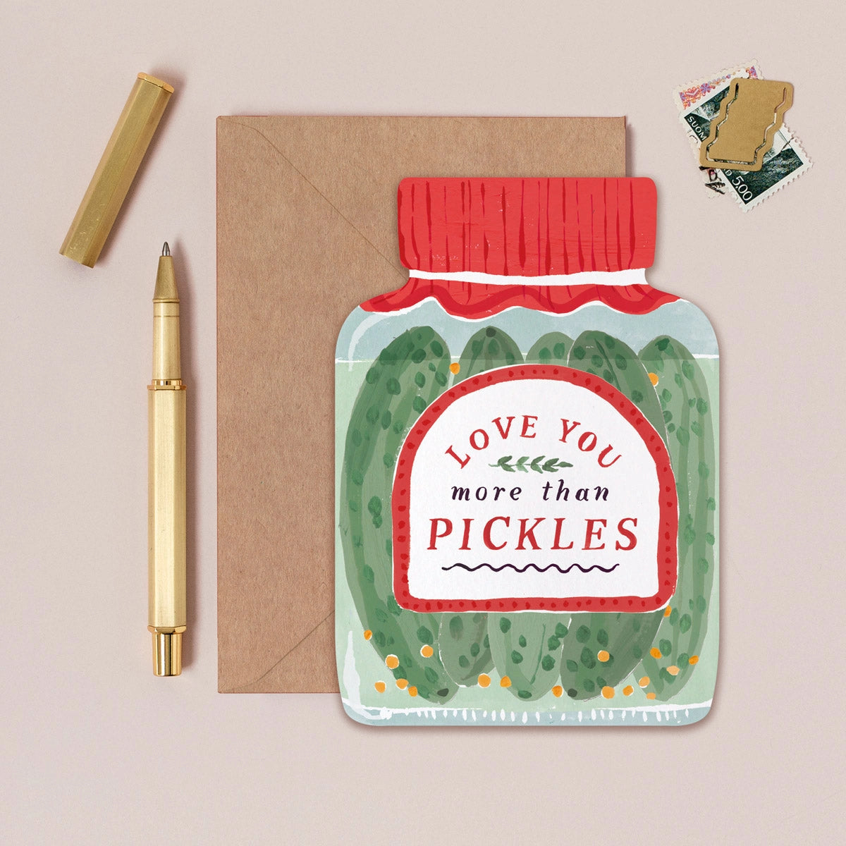 Sister Paper co. Grusskarte - Pickles