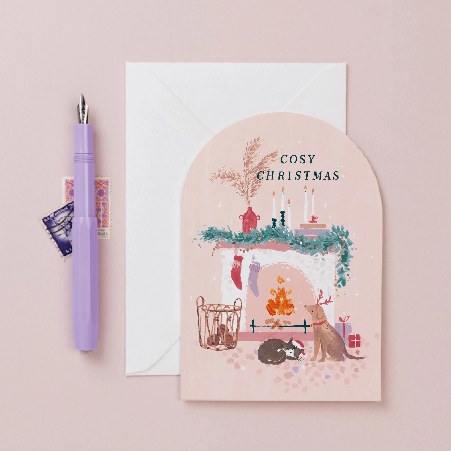Sister Paper co. Grusskarte - Cozy Christmas