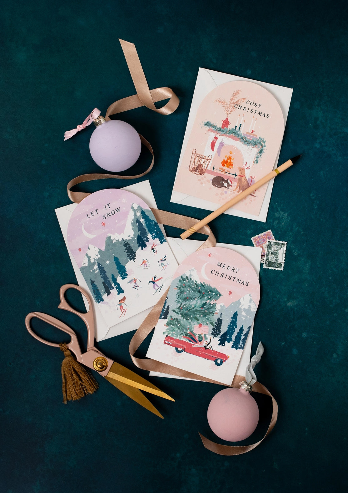 Sister Paper co. Grusskarte - Cozy Christmas