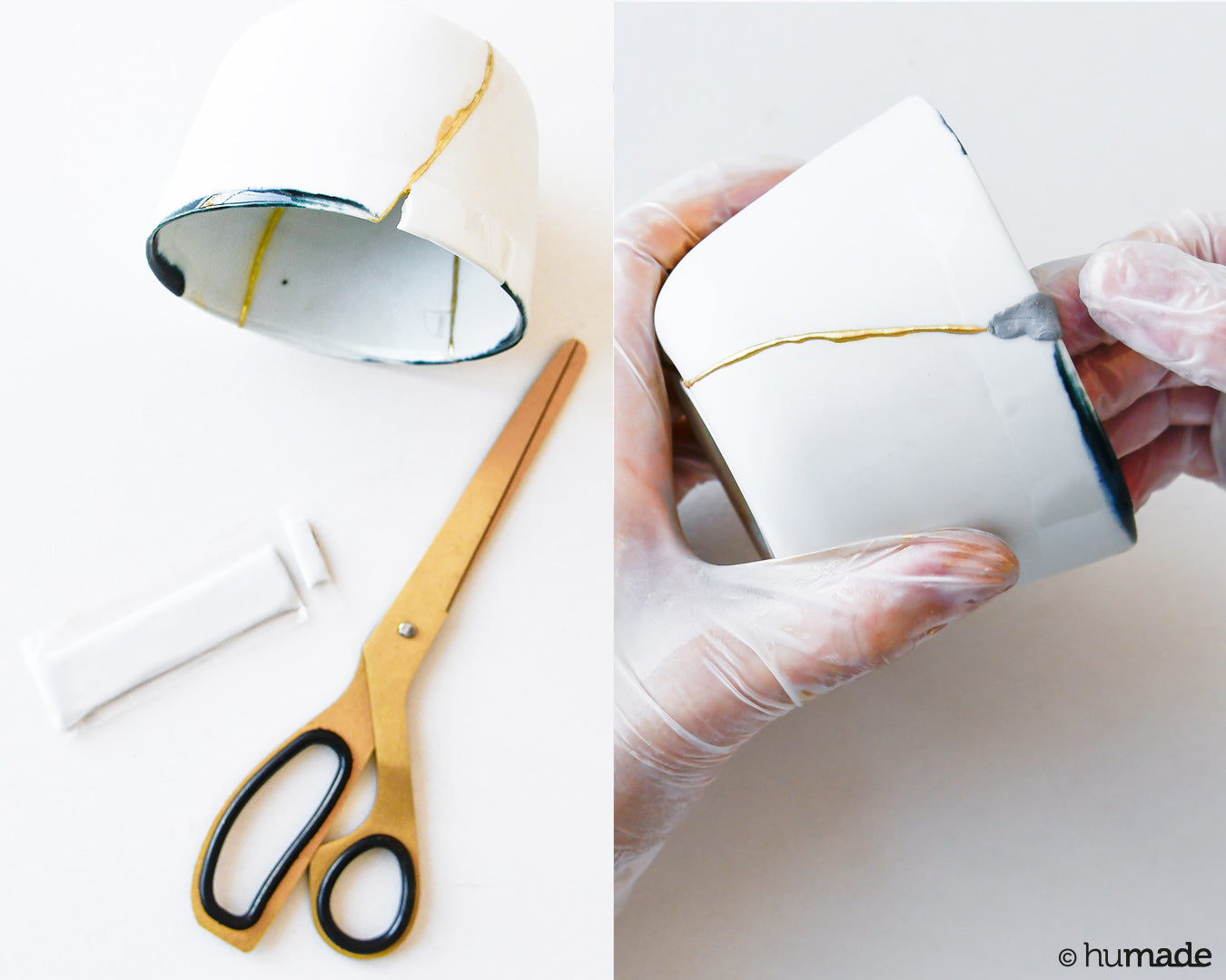 Humade Kintsugi DIY Set - GOLD/ BRONZE