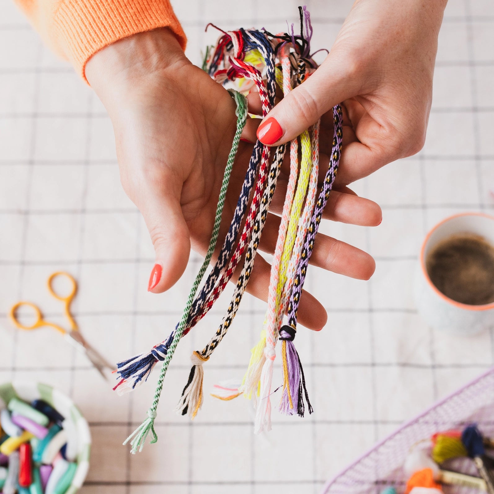 Cotton Clara - Kumihimo Diy Set