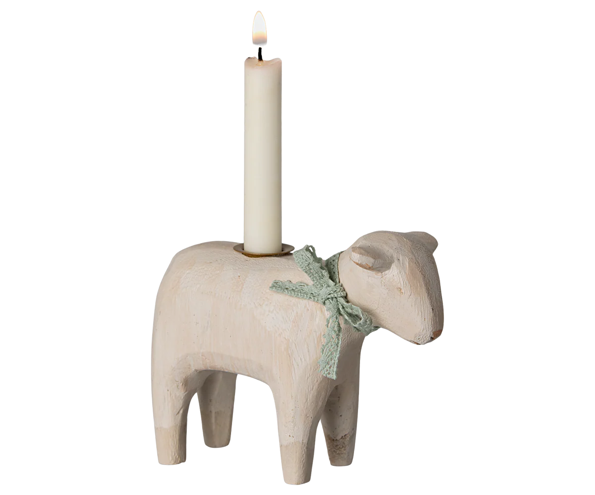 Maileg Kerzenhalter Lamm - Minze oder Rosa