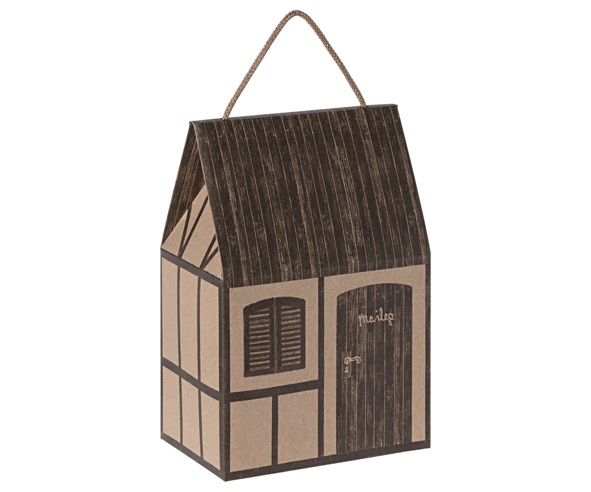 Maileg Papiertüte - Haus braun