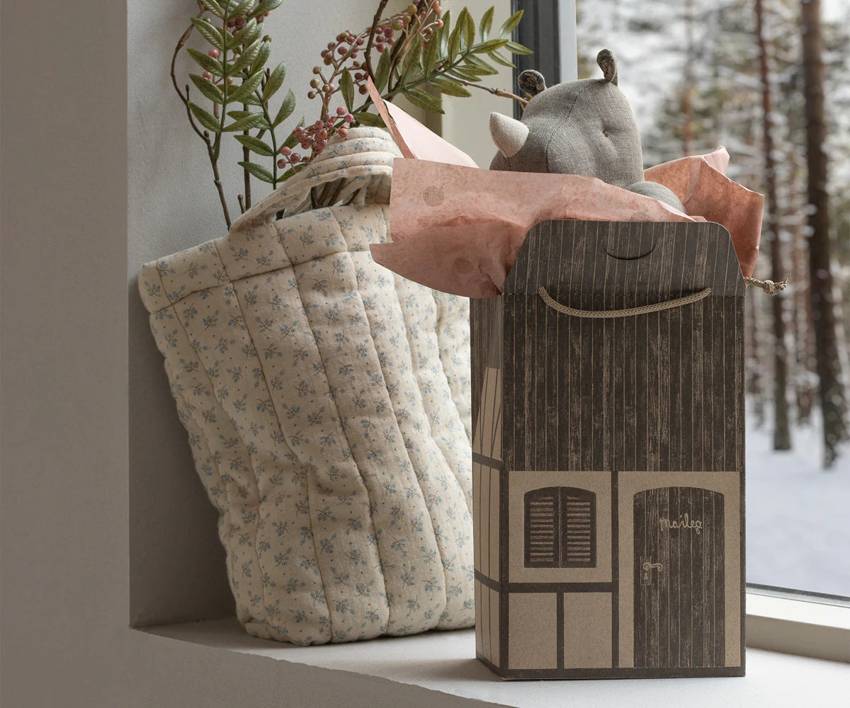 Maileg Papiertüte - Haus braun