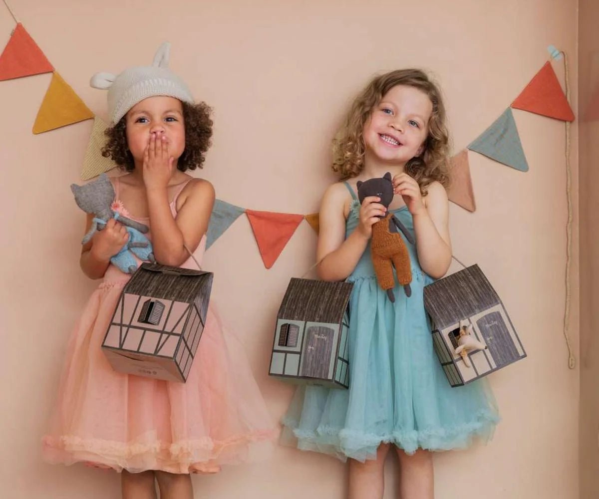 Maileg Papiertüte - Haus braun