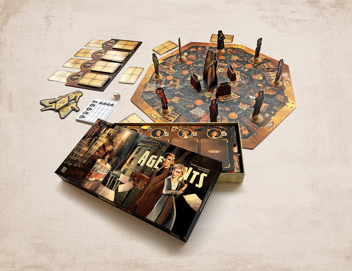 Marbushka Brettspiel - Agents