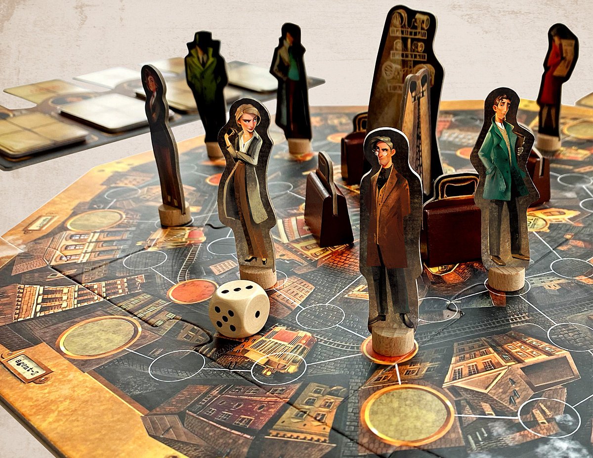 Marbushka Brettspiel - Agents