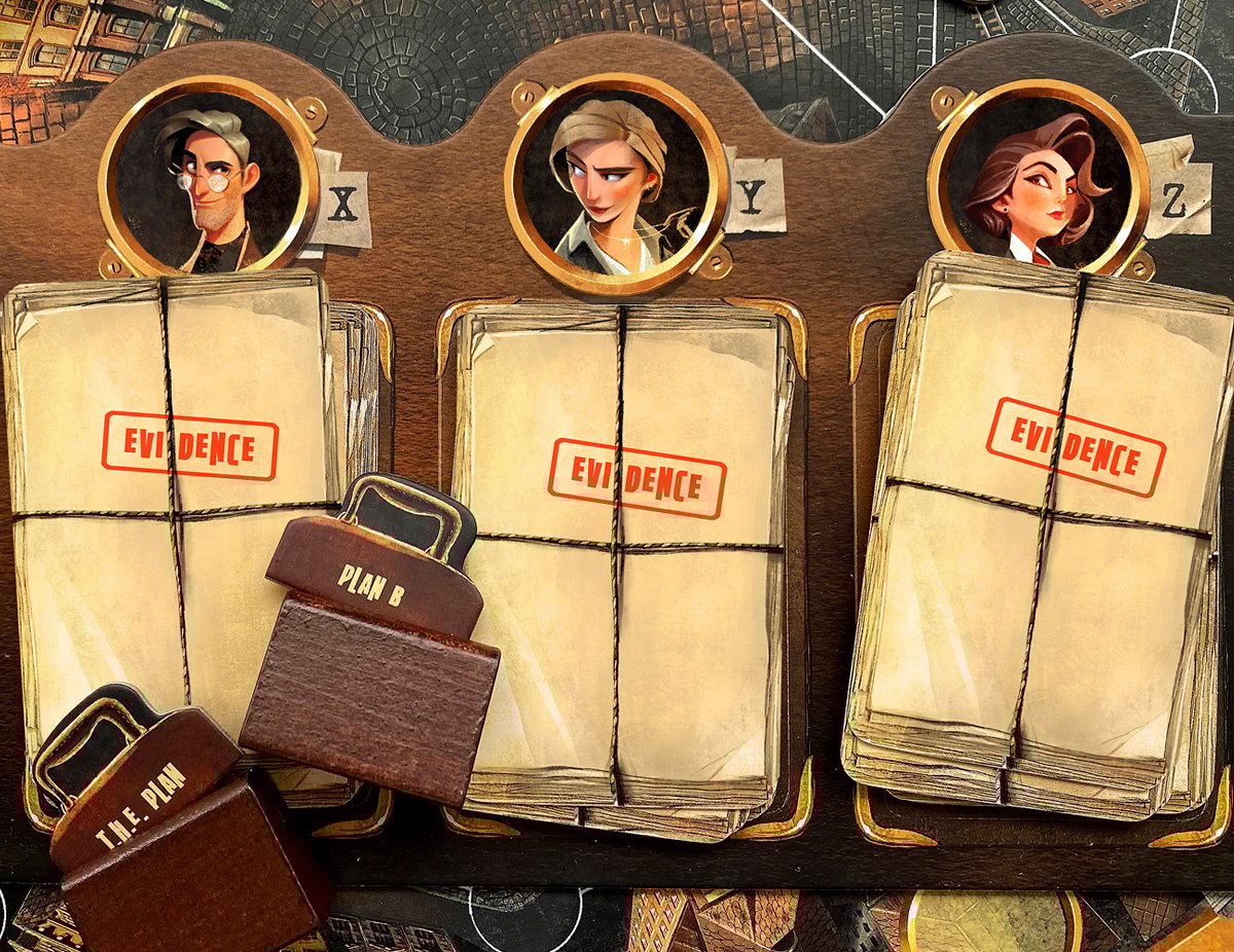 Marbushka Brettspiel - Agents