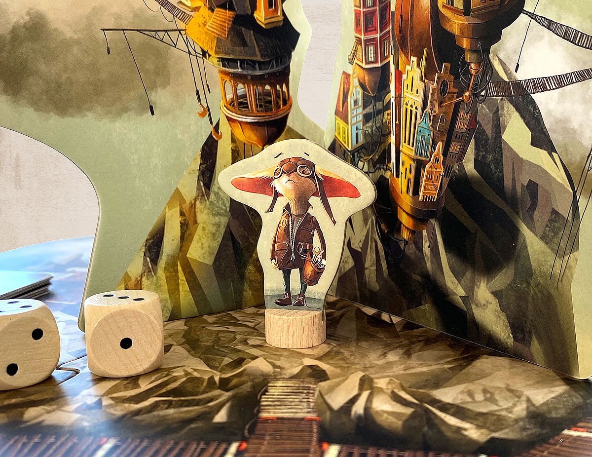 Marbushka Brettspiel - ClockWork City