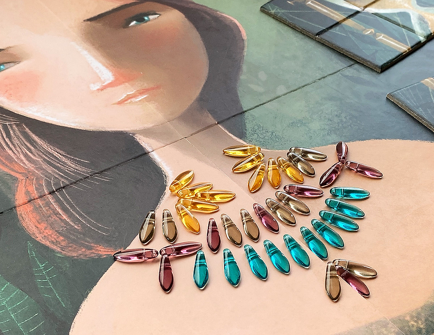 Marbushka Brettspiele - The lost Necklace