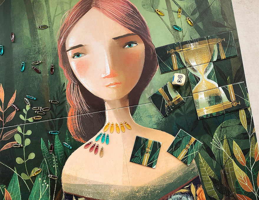 Marbushka Brettspiele - The lost Necklace