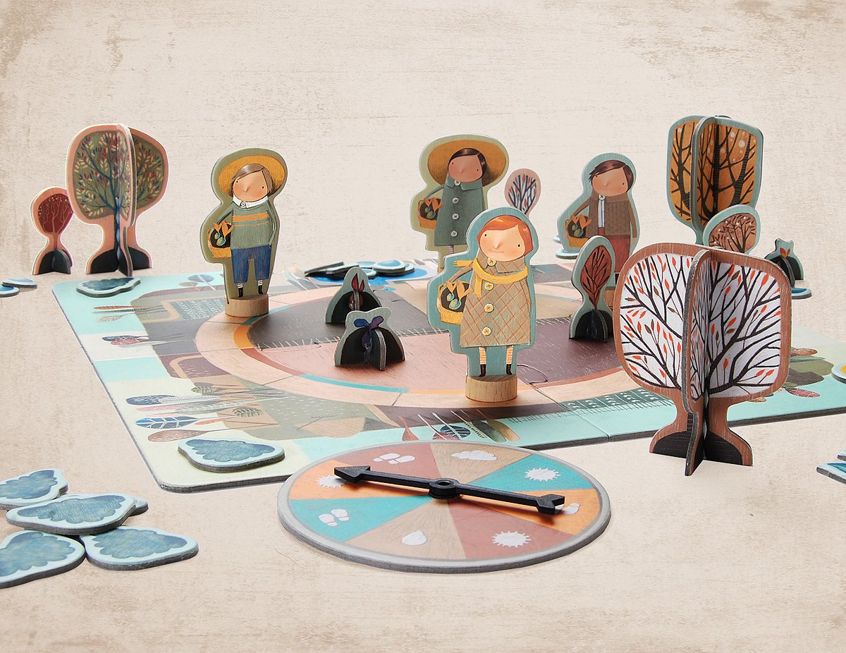 Marbushka Brettspiel - In the Garden