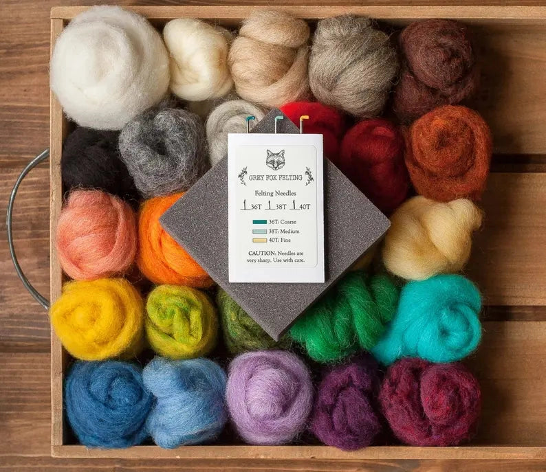 Grey Fox Felting - Nadelfilz Set Starter Kit