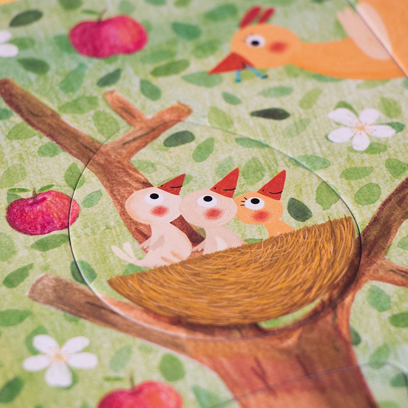 Londji reversible Puzzle - Mon petit Pommier