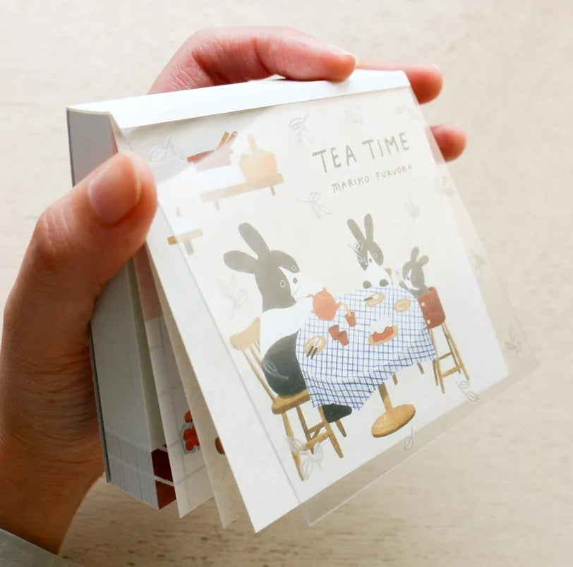 Mariko Fukuoka - Notizblock " Tea Time"