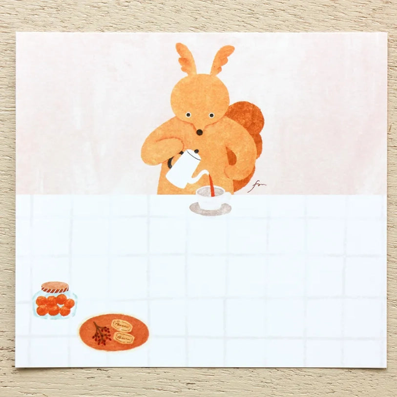 Mariko Fukuoka - Notizblock " Tea Time"