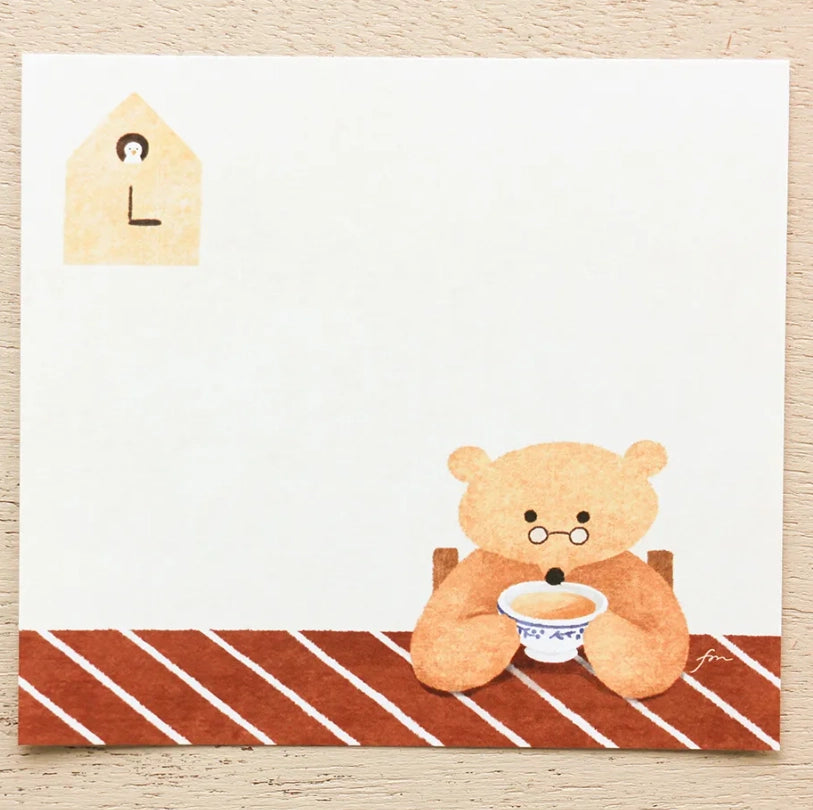 Mariko Fukuoka - Notizblock " Tea Time"