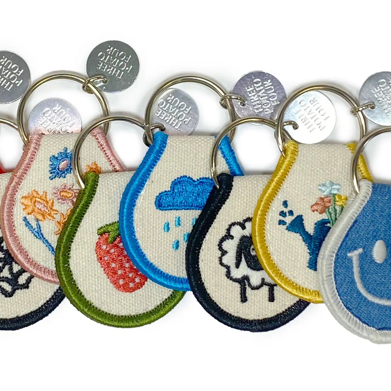 Three Potato Four - Schlüsselanhänger Kleeblatt