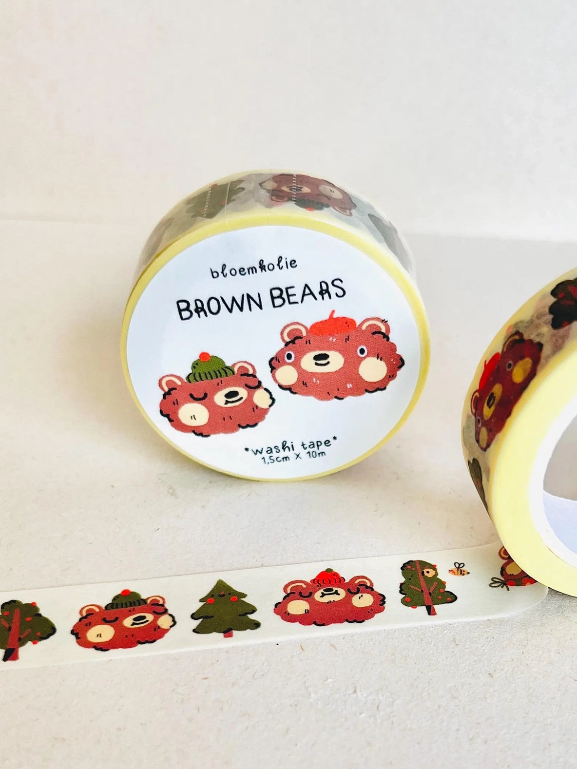 Bloemkolie - Washi Tape verspielte Tiere