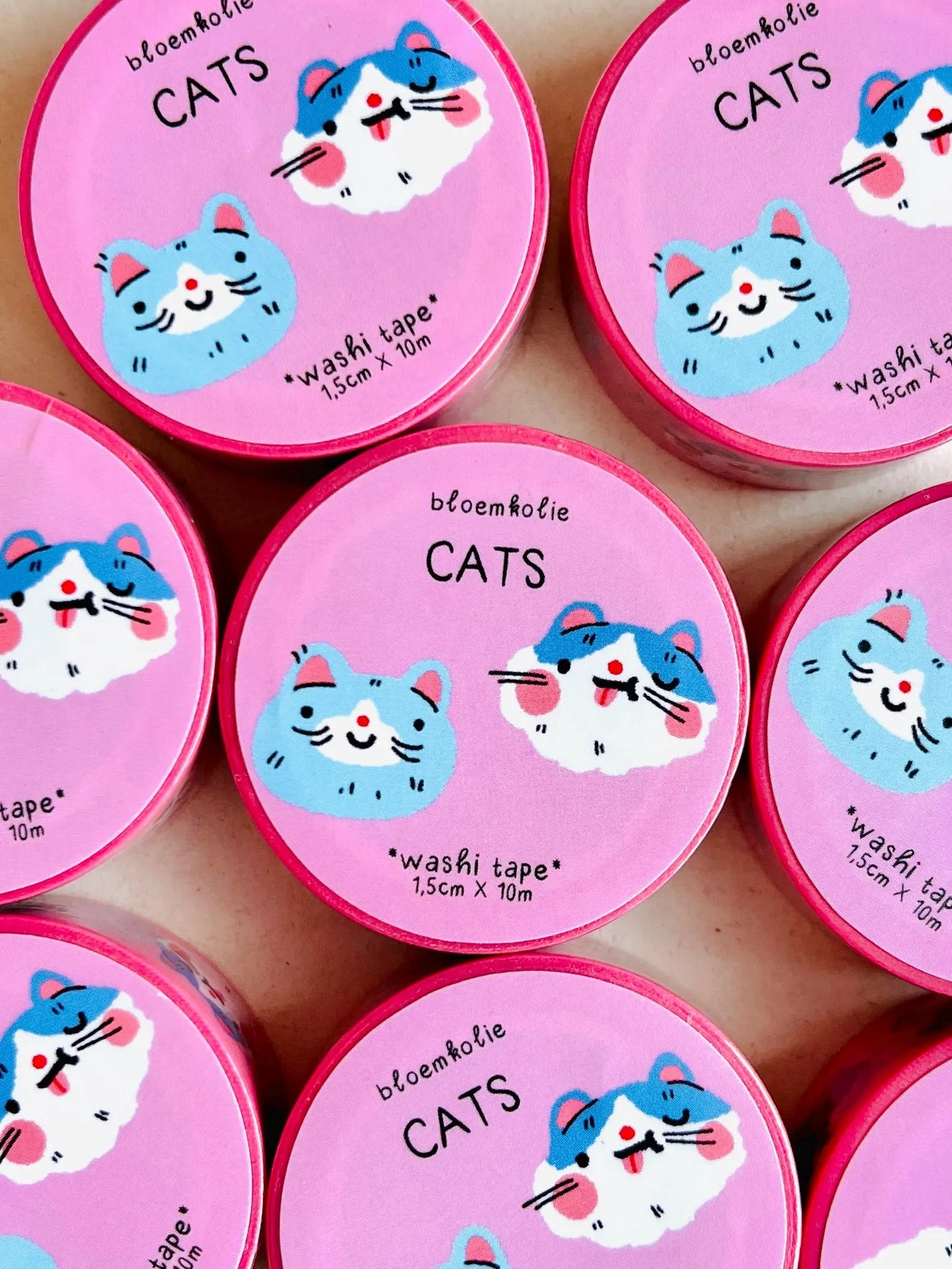 Bloemkolie - Washi Tape verspielte Tiere