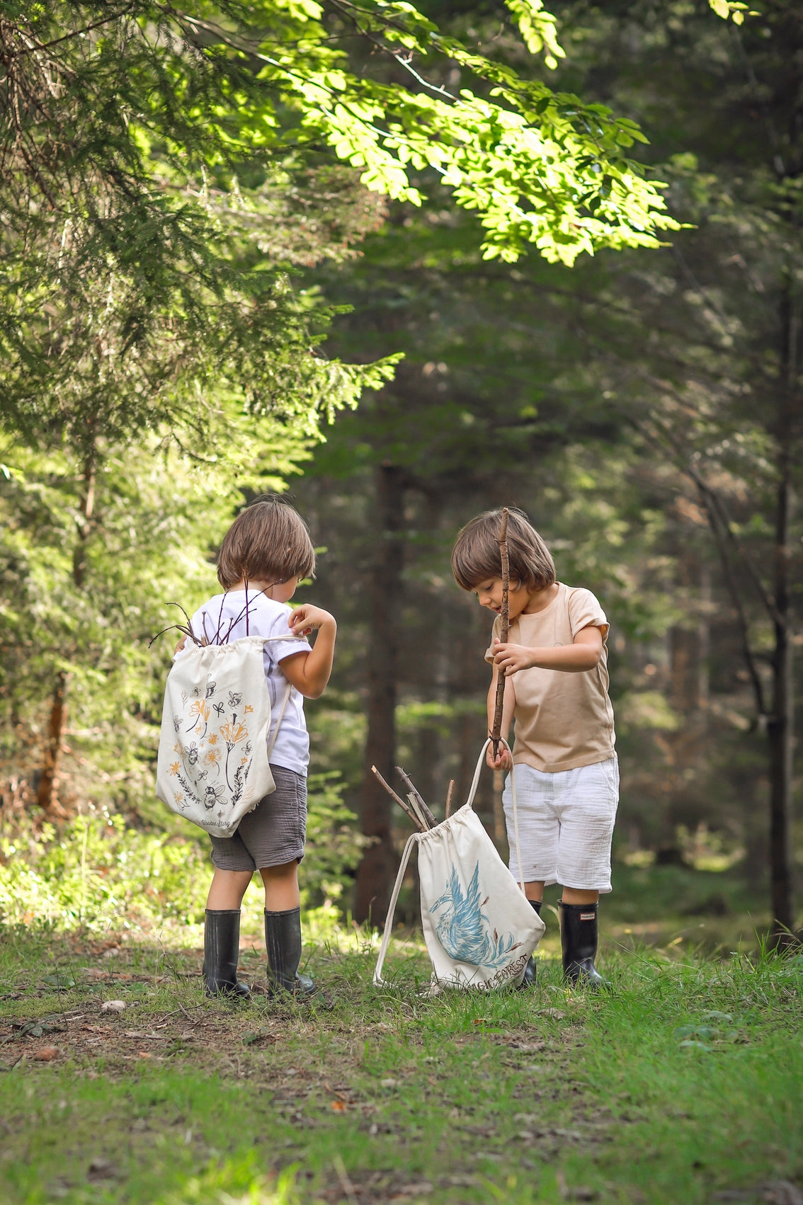 Magic Forest - Baumwoll Rucksack Forest