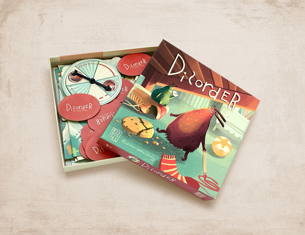 Marbushka Brettspiele - Disorder