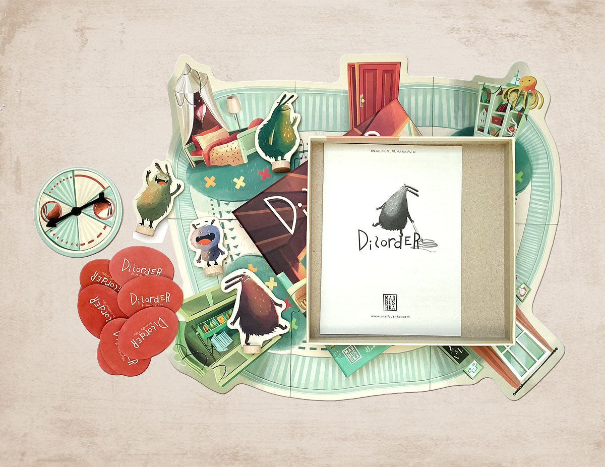 Marbushka Brettspiele - Disorder