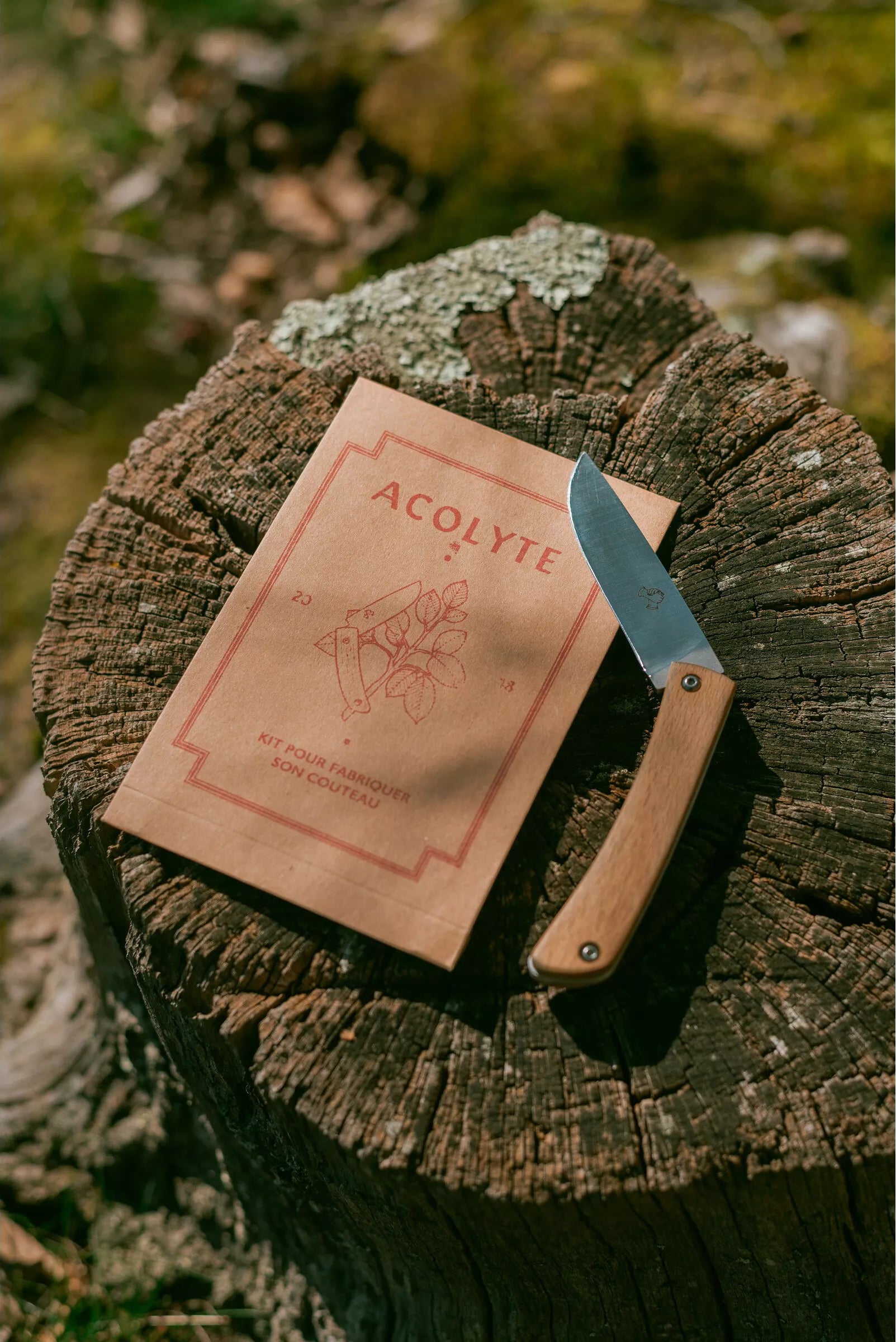 Acolyte DIY Taschenmesser aus Holz